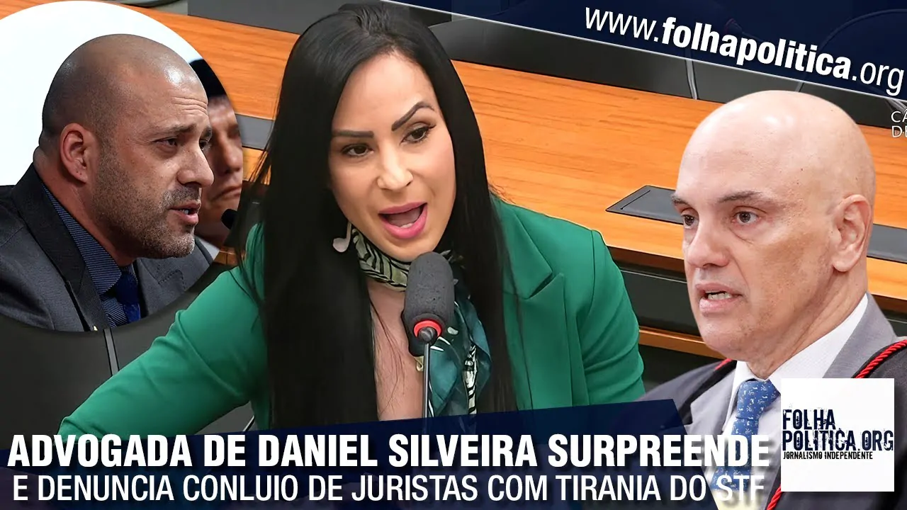 VÍDEO: Advogada de Daniel Silveira surpreende deputados e denuncia conluio de juristas e advogados com a ditadura do STF: ‘Vocês estão aplaudindo o devido processo legal ser violado’