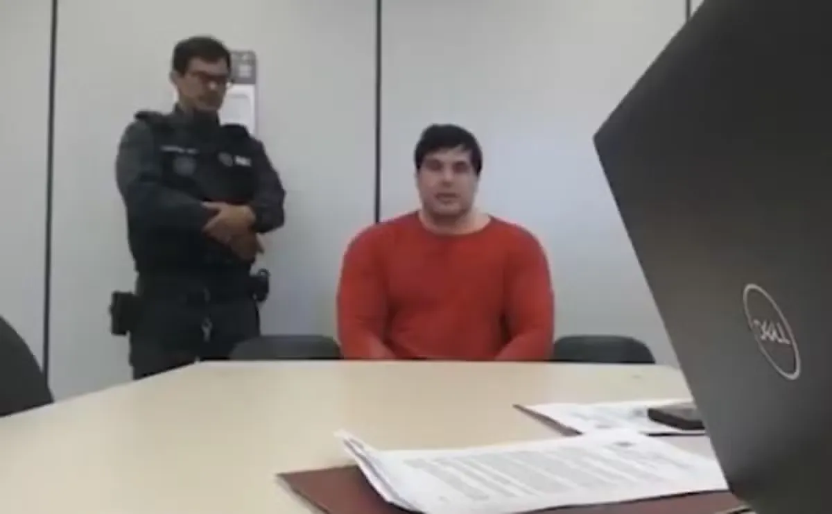 Veja reação de empresário que matou gari ao ouvir que seguirá preso; VÍDEO!
