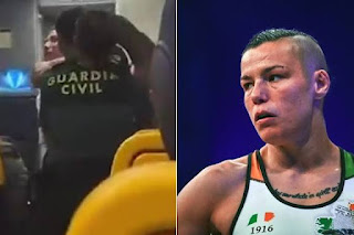 MUNDO: LUTADORA DE MMA É PRESA APÓS AGREDIR POLICIAIS DENTRO DE AVIÃO