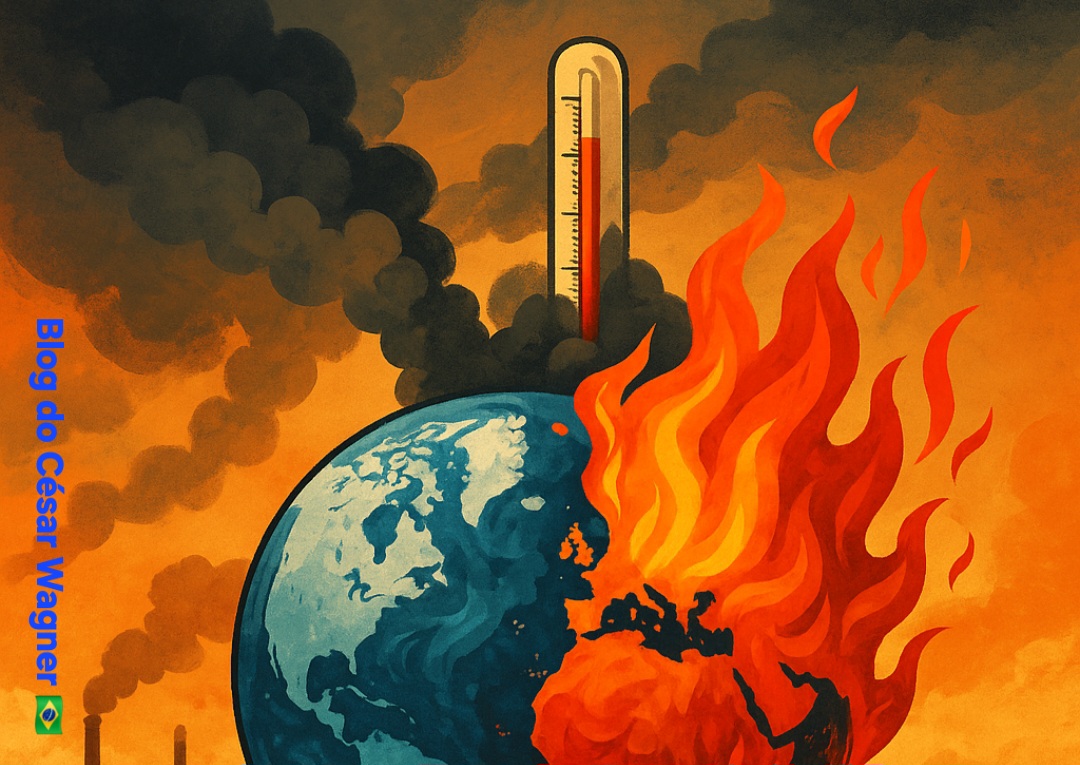 RISCO CRESCENTE: mundo caminha para aquecimento de até 2,9°C apesar de metas climáticas