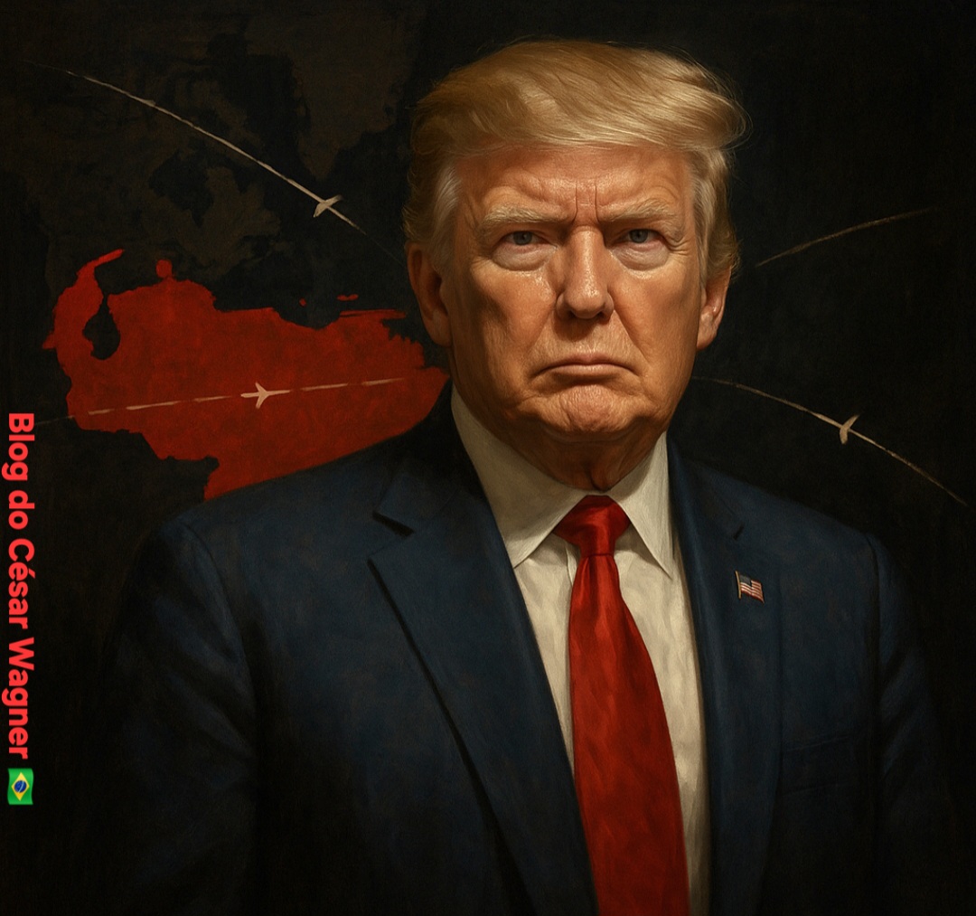 TRUMP FECHA o céu da Venezuela e reforça pulso firme contra o narcotráfico