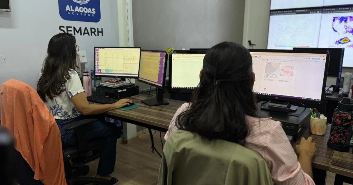 Semarh prevê fim de semana de calor intenso e ventos fortes em Alagoas