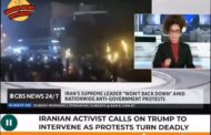 Pedidos de ajuda ao Presidente Trump; Iranianos pedem socorro