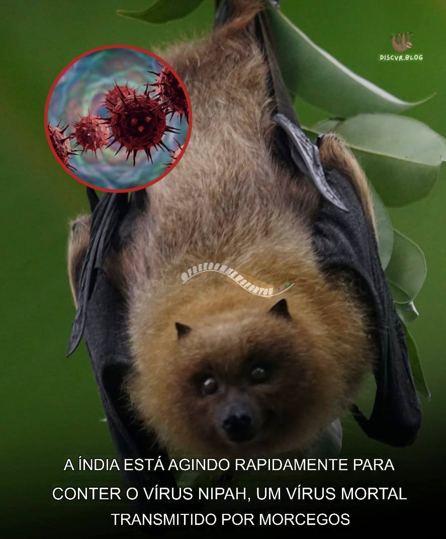 Vírus transmitido por morcegos pode transformar uma febre comum em uma emergência médica