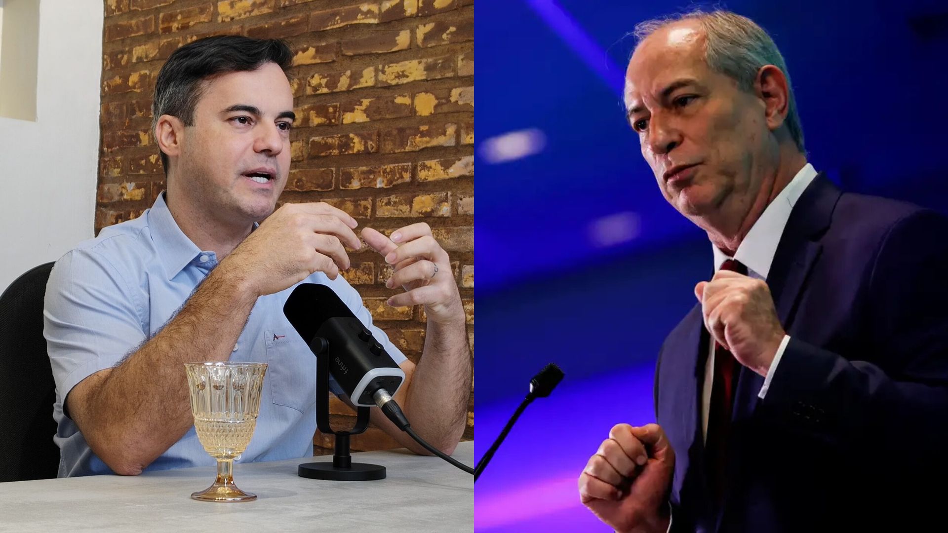 Ciro bate continência para Wagner durante agenda no Cariri: “Meu senador”