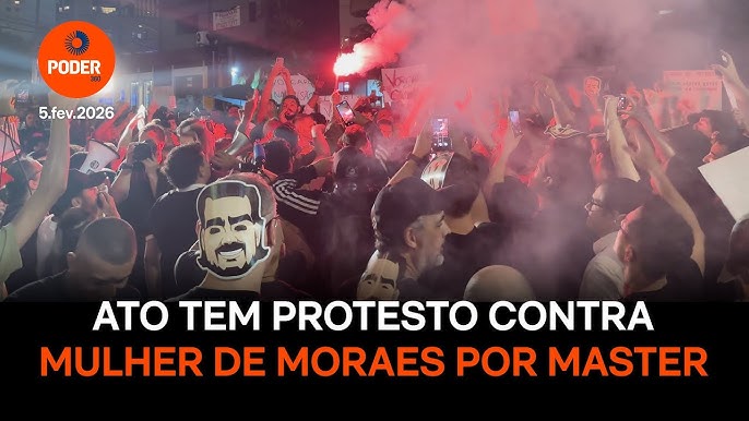 BRASIL: POVO PROTESTA CONTRA MORAES SP
