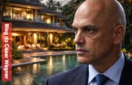 Coluna revela que Moraes também frequentou mansão de luxo ligada a Daniel Vorcaro em Trancoso