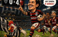 Flamengo atropela Atlético-MG fora de casa, faz 4 a 0 e embala sequência positiva no Brasileirão