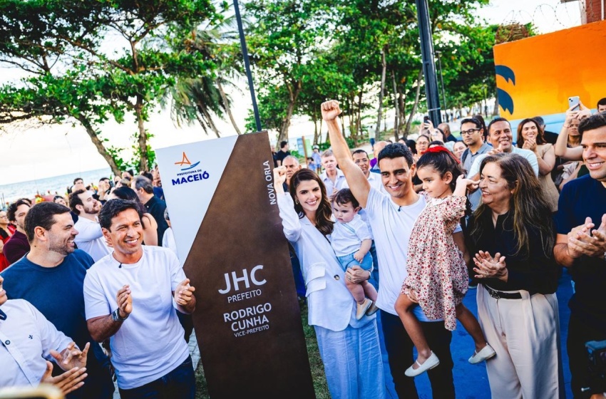 JHC entrega Nova Orla de Jaraguá e requalifica área histórica de Maceió