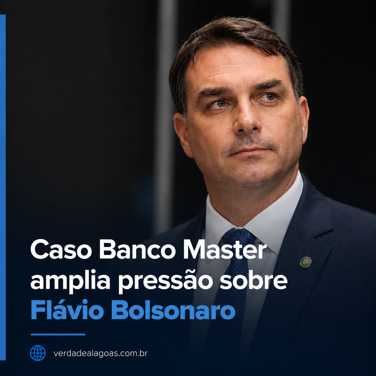 Caso Banco Master amplia pressão sobre Flávio Bolsonaro após divulgação de áudios e negociações milionárias