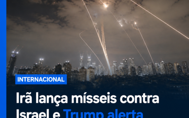 Irã volta a atacar Israel e aumenta tensão no Oriente Médio; Trump critica ofensiva