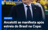 Ancelotti pede confiança após empate na estreia e destaca início da caminhada do Brasil